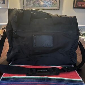 SOLD Eddie Bauer Black Travel Laptop Messenger Bag